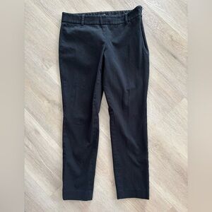 Babaton Aritzia mid rise crop side zip pants